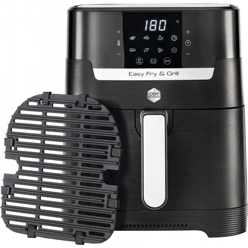 Мультипіч OBH Nordica EasyFry&Grill Precision 1550 Вт чорна (AG5058S0) - фото 2