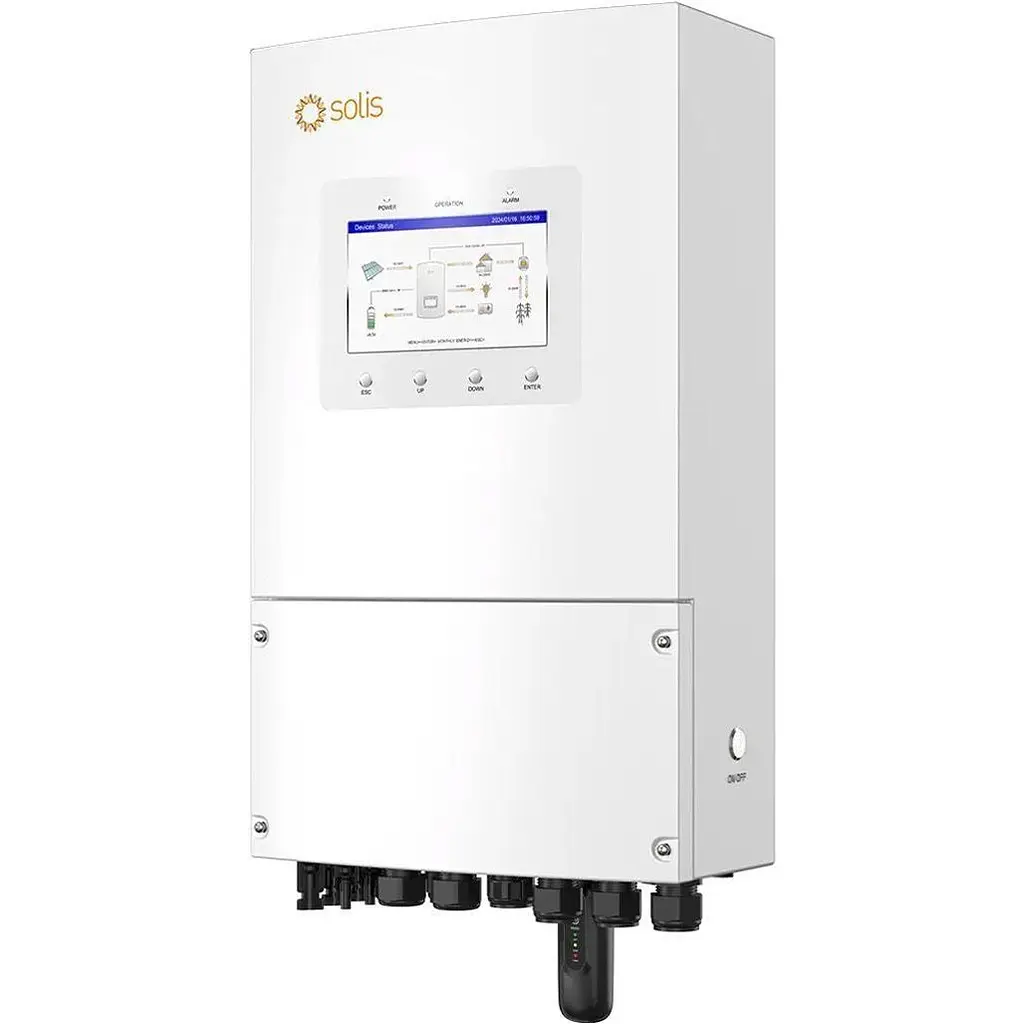 Система зберігання енергії Solis S6-EH1P6K-L-PLUS 6kW + АКБ FelicityESS FLA48314-EU 16kWh (51.2V/314Ah/16000Wh) [176563] - фото 3