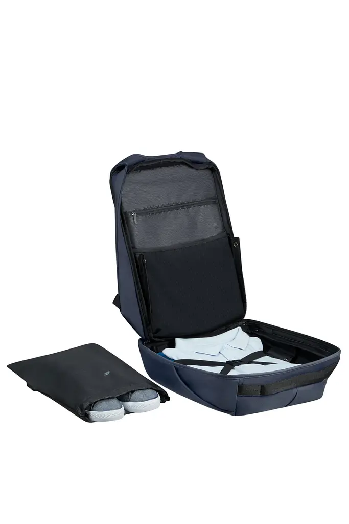 Рюкзак-Антизлодій 17.3" Samsonite SECURIPAK 2.0 DARK BLUE 47,5х33х20 KO8*01003 - фото 2