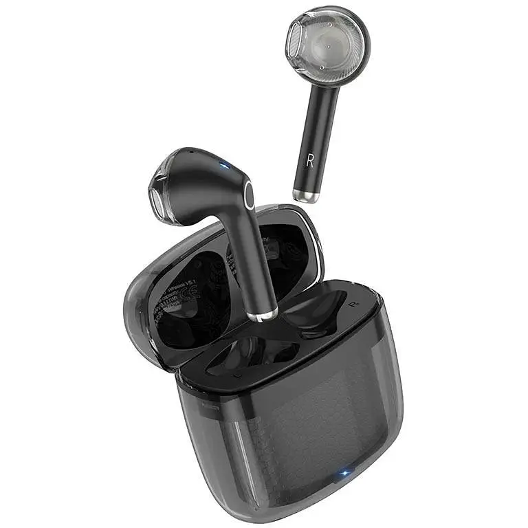 Беспроводные наушники Hoco EW15 Clear Explore Edition гарнитура TWS BT v5.1 - фото 3