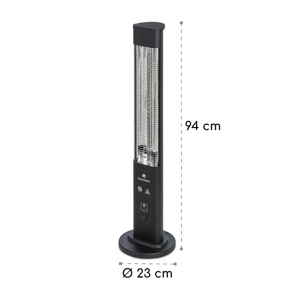 Инфракрасный обогреватель Blumfeldt Heat Guru Plus In&Out (10035095) - фото 2