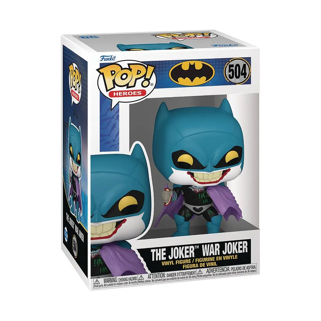 Фігурка Funko Pop Batman Джокер - Війна Джокера Batman The Joker - War Joker 10 см FP B JWJ 504 - фото 3
