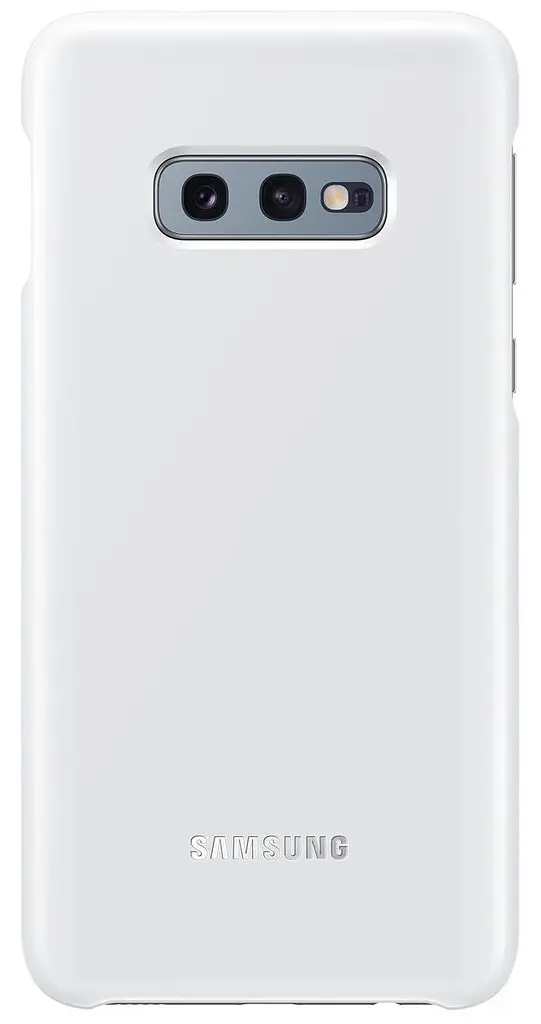 Чохол оригінальний з підсвічуванням Official LED Cover EF-KG970CWEGRU для Samsung Galaxy S10e White - фото 2