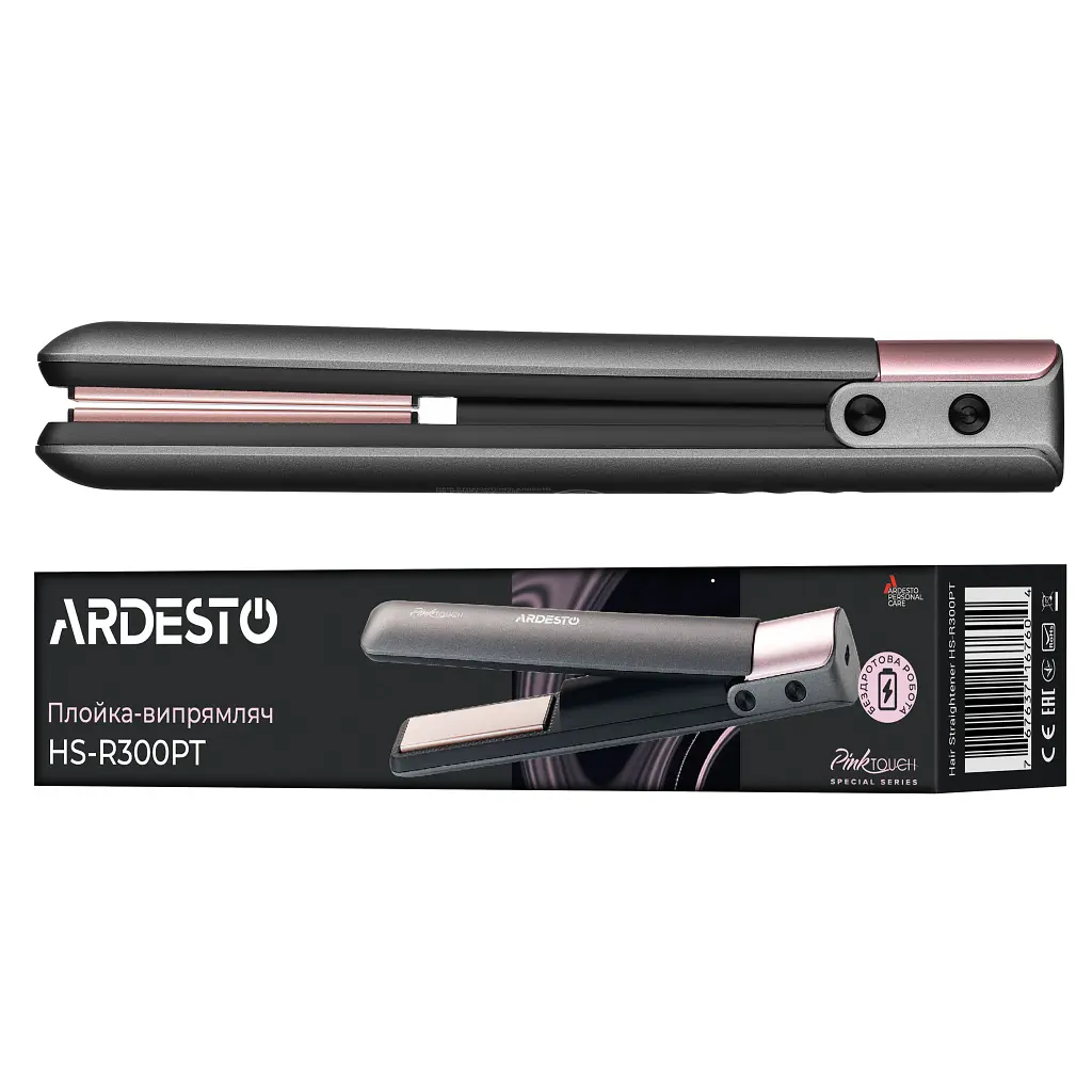 Вирівнювач для волосся Ardesto HS-R300PT - фото 12