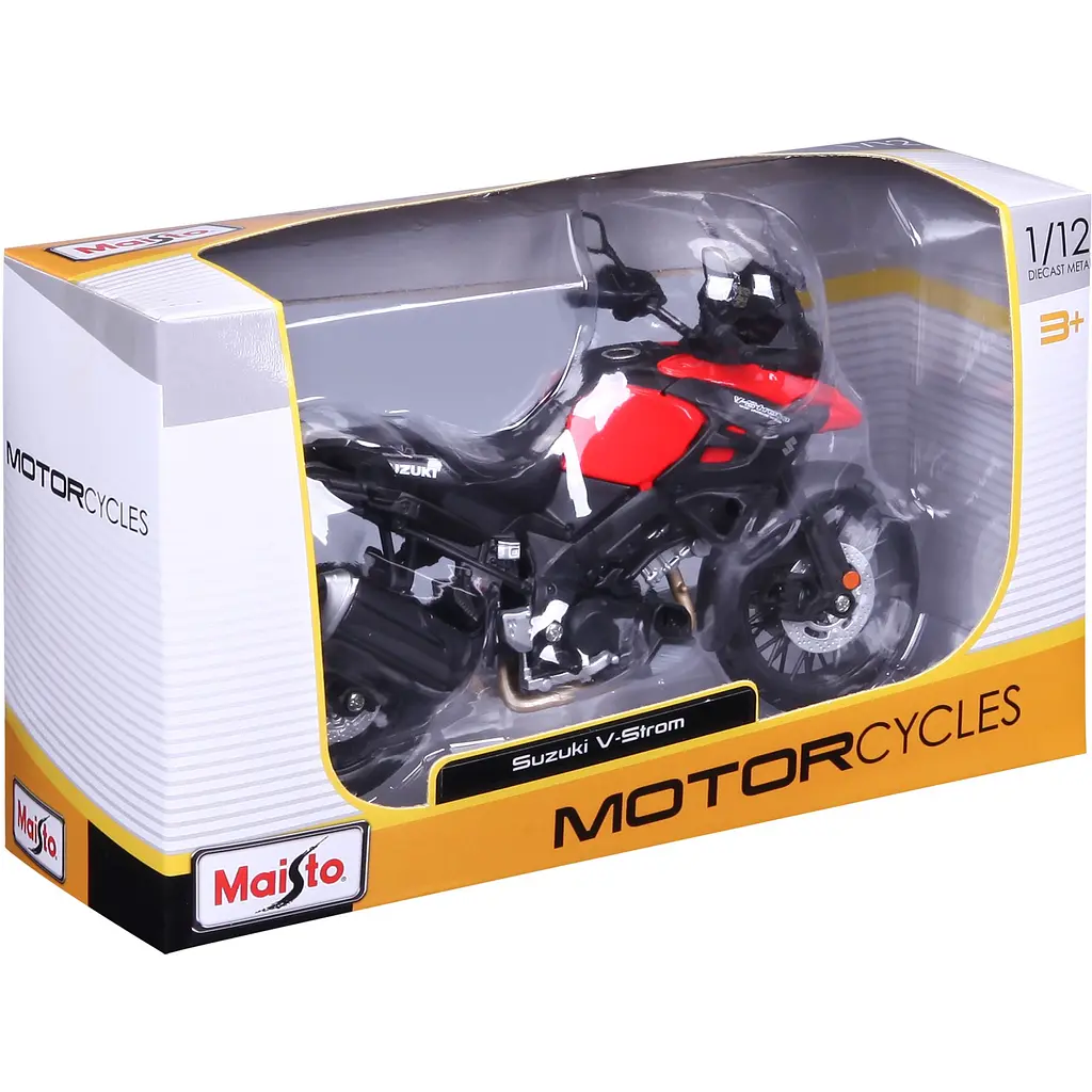 Мотоцикл игрушечный Maisto Suzuki V-Storm в масштабе 1:12 (31101-19130) - фото 11