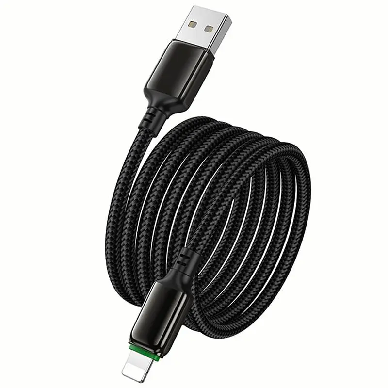 Дата кабель Hoco X127 Exceed USB to Lightning 12W (1m) Black - фото 3