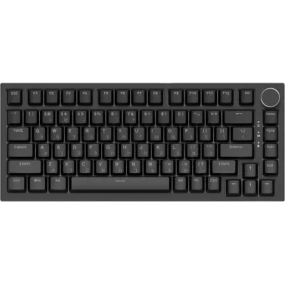 Клавіатура Ajazz AK820 Red Switch USB-C UA Black (AK820-R-B) - фото 2