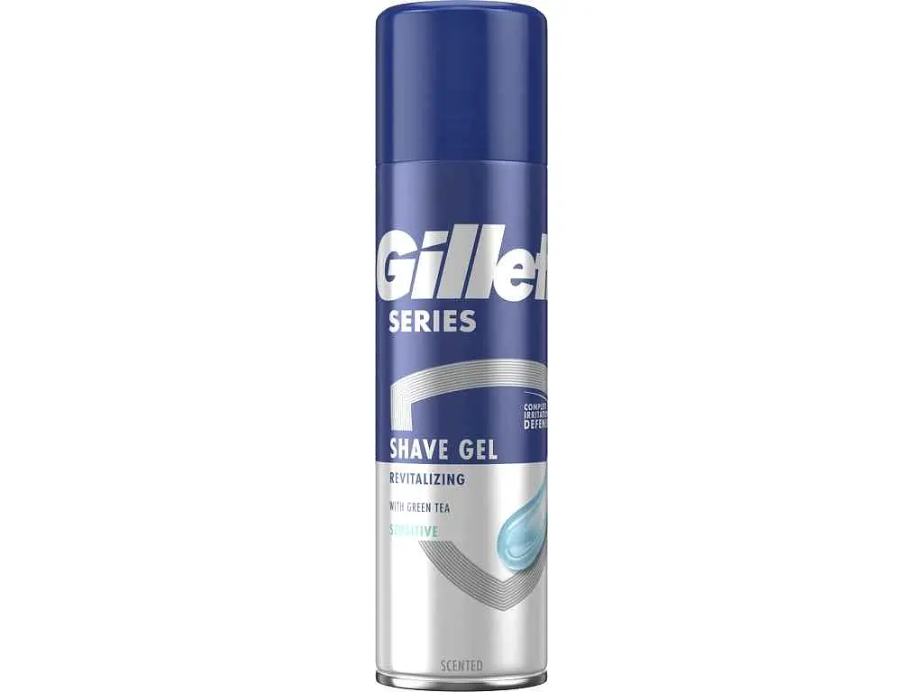 Гель для гоління GILLETTE 200мл Series Відновлювальний із зеленим чаєм для чолов