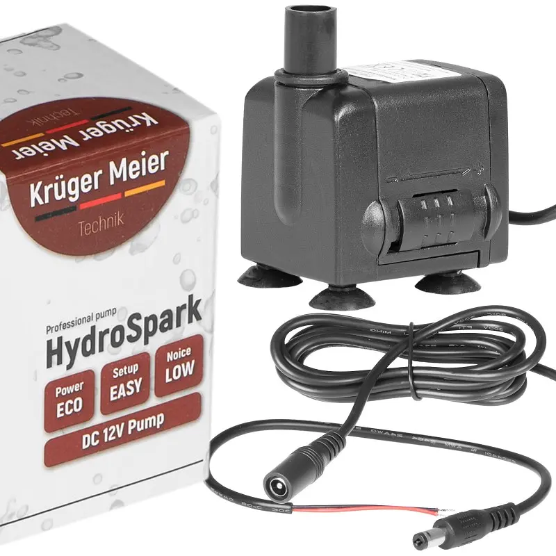 Помпа підйомна Kruger Meier HydroSpark 650 - міні насос 12V, 450 л/год - фото 2