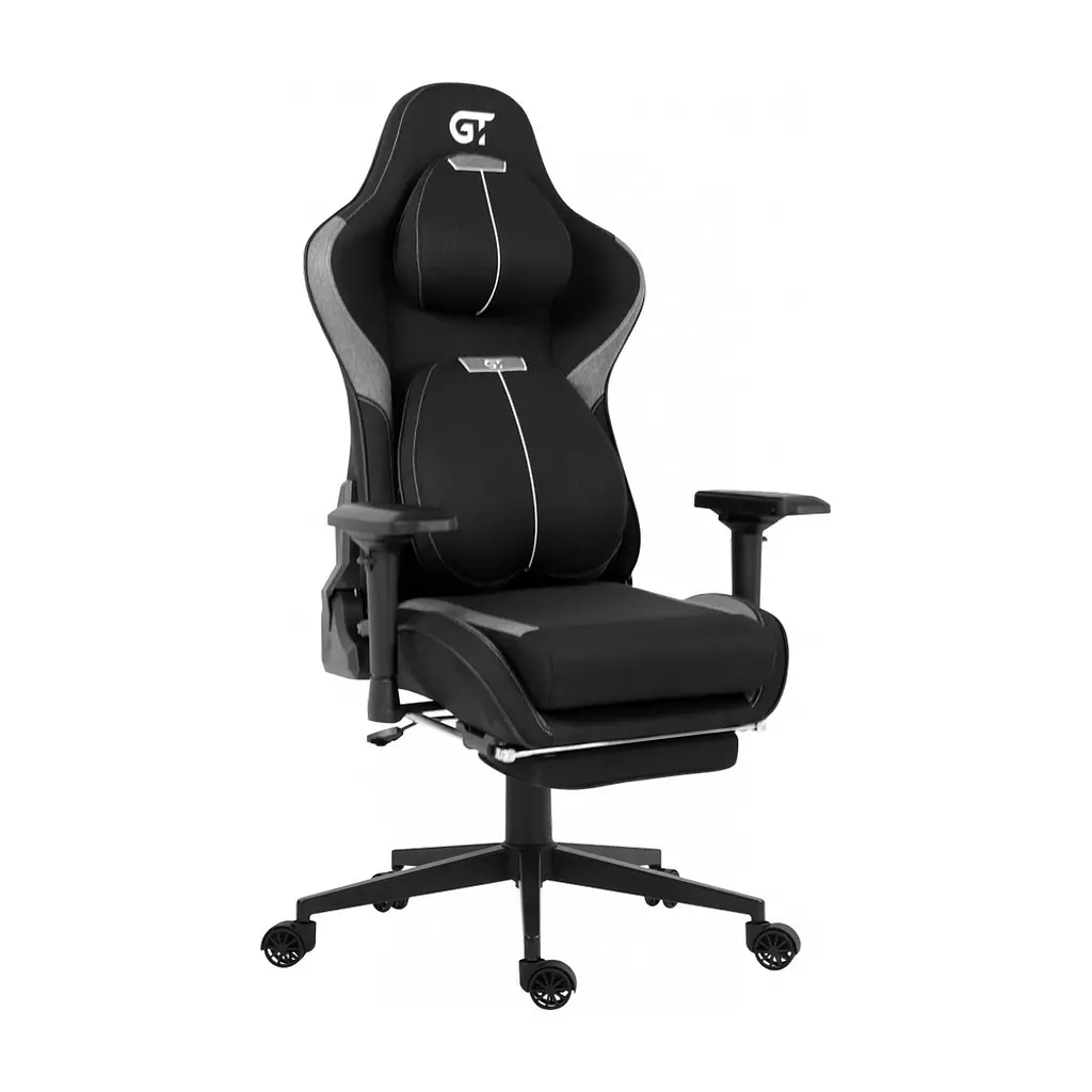 Крісло ігрове GT Racer X-2308 Black/Gray (X-2308 Fabric Black/Gray) - фото 3