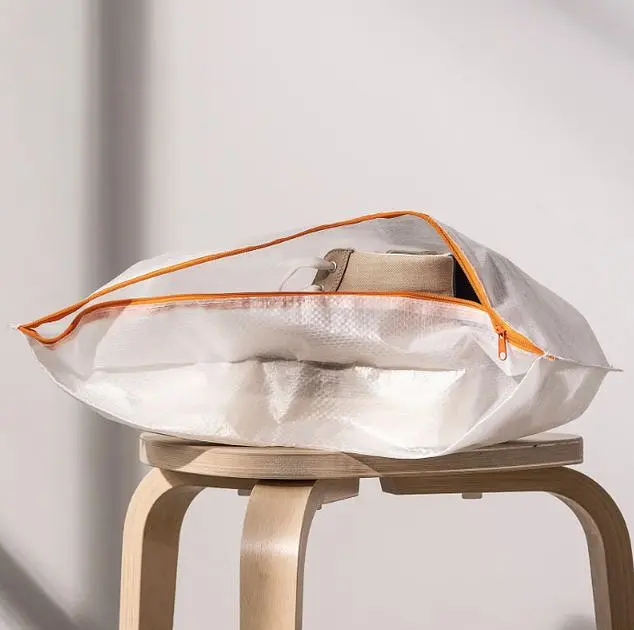 Органайзер для взуття IKEA 48×22 см біло-помаранчевий - фото 2