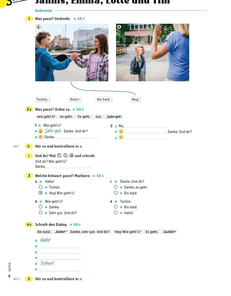 Gefällt mir! A1.1 Arbeitsbuch plus interaktive Version Deutsch für Jugendliche Deutsch als Fremdsprache - Christiane Seuthe - фото 5