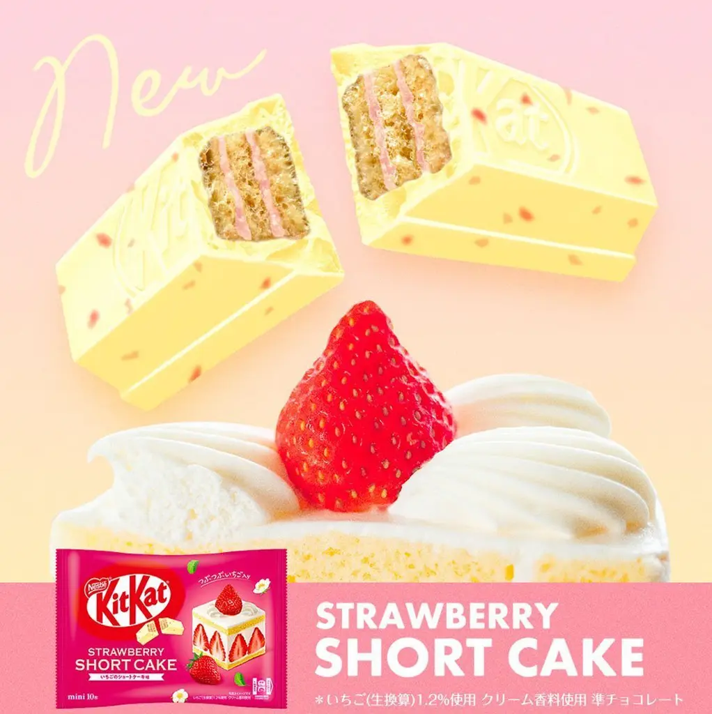 Шоколадні міні-батончики Nestle KitKat Mini Strawberry Shortcake Flavor 10 шт х 11.6 г - фото 5