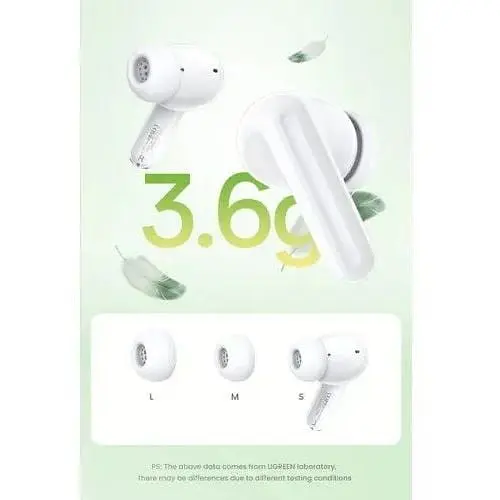 Наушники беспроводные Ugreen HiTune P3 WS207 TWS стерео белые WS207 - фото 3