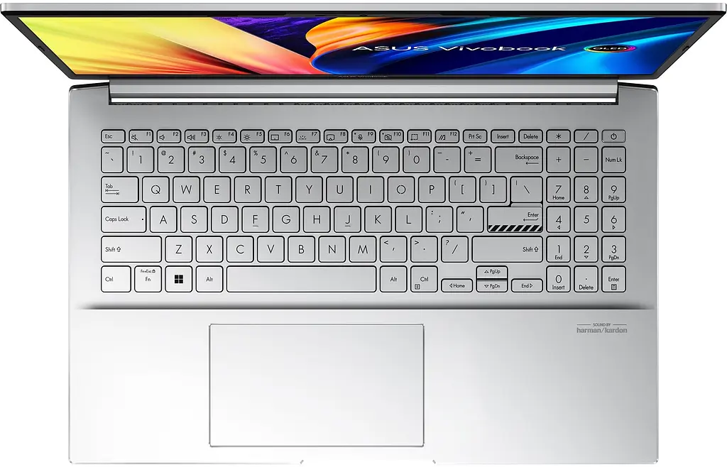 Ноутбук ASUS Vivobook Pro 15 M6500XV-LP018 15.6' FHD OLED, AMD R7-7840HS, 16GB, F1TB, NVD4060-8, NoOS, Сріблястий (90NB1212-M000M0) - фото 7