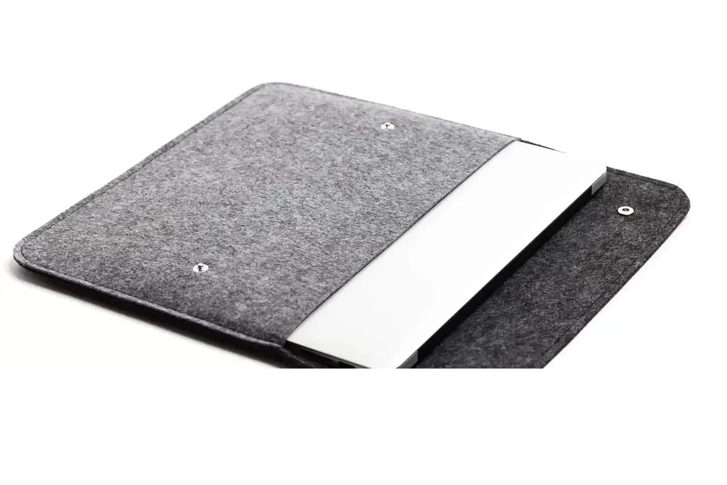 Чохол Gmakin Apple MacBook Pro 14` GM05-14 Felt Case (Black/Grey) [73580] - фото 4
