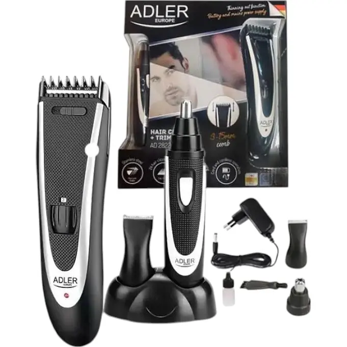 Машинка для стрижки Adler AD 2822 аккумуляторная + насадки - фото 3