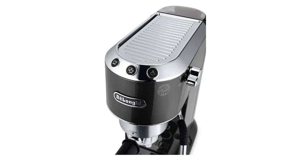 Ріжкова кавоварка еспресо Delonghi Dedica Arte EC 885.GY - фото 4