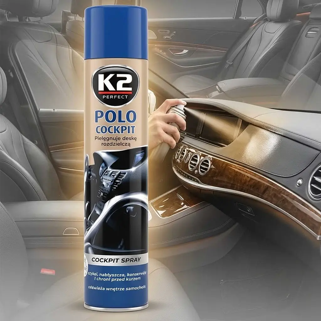 Поліроль торпеди спрей K2 Polo Man Чоловічий аромат 750 мл (K407MA0)