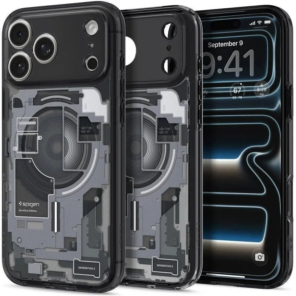 Чохол Spigen Ultra Hybrid MagSafe Zero One для Apple iPhone 17 Pro Black (ACS10353) [149405] - фото 3