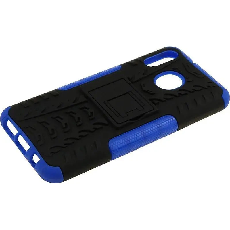Чохол-накладка Toto Dazzle Kickstand 2 in 1 Case Samsung Galaxy M20 Blue - фото 6