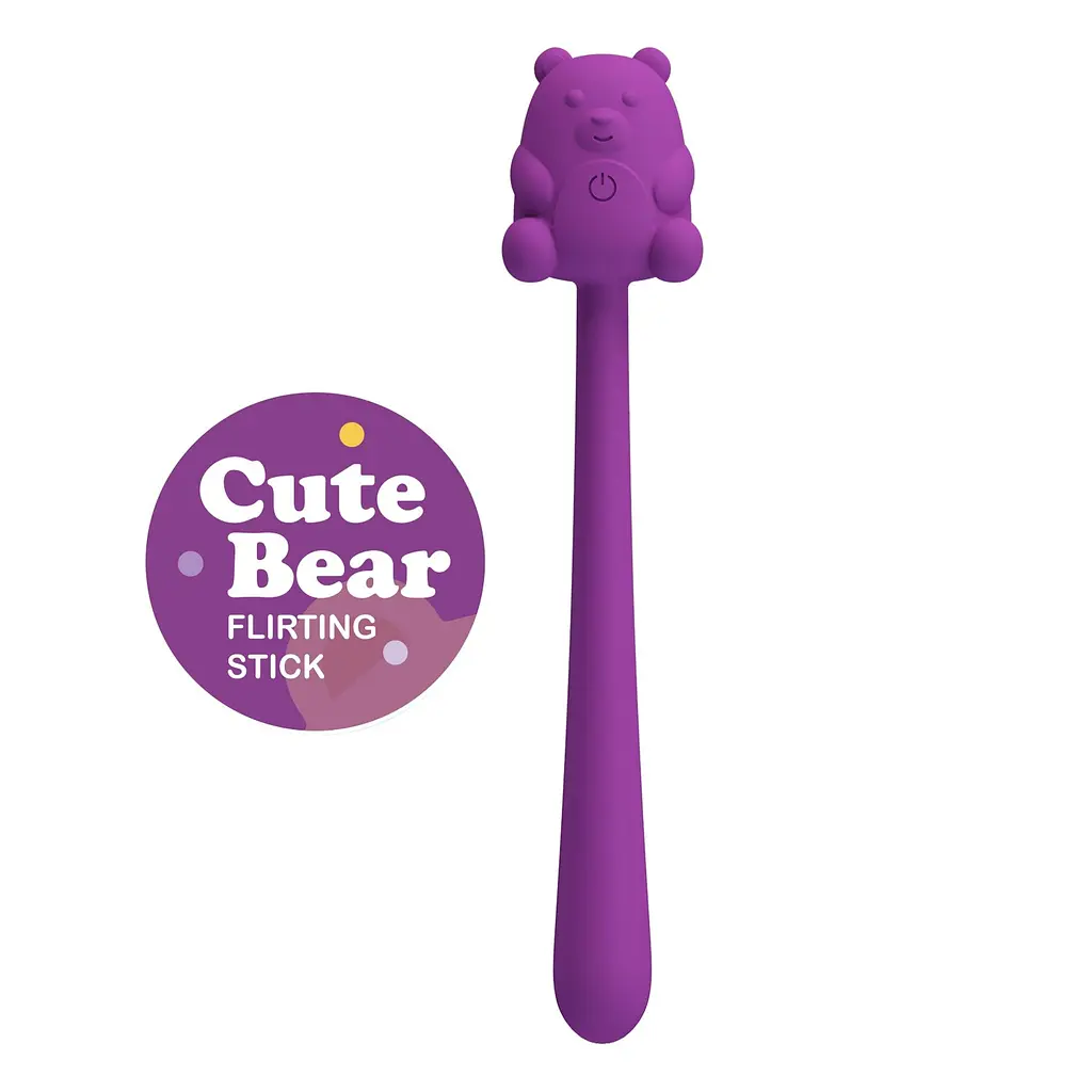 Вібратор Pretty Love Cute Bear Purple, 7 vibration functions - фото 3