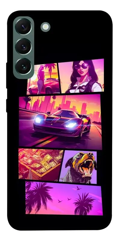 TPU чохол Demsky GTA vibes для Samsung Galaxy S22+