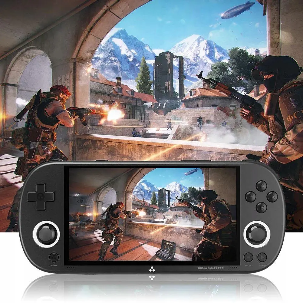 Приставка ігрова консоль TRIMUI Smart Pro 64 ГБ Black (PlayStation PSP, Sega, Nintendo) - фото 2