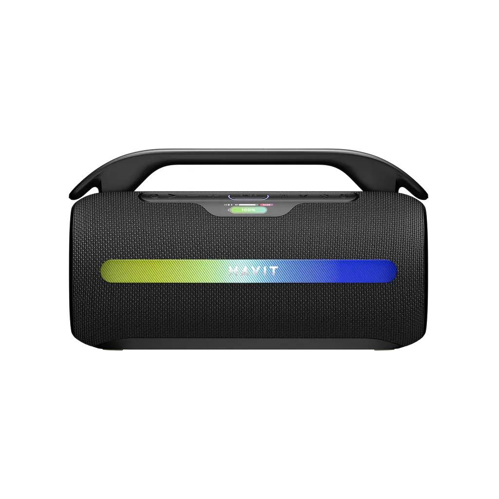 Портативна колонка HAVIT SK920BT IPX6 60W RGB Black HAVIT (29188-000) - фото 5