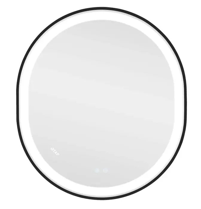 Дзеркало Qtap Gemini (GE1) овальне з LED-підсвічуванням Touch QT2578R8072B - фото 3