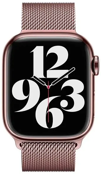 Ремінець DK Metallic Band Milanes Loop Magnetic для Apple Watch 38mm Rose [47169] - фото 3