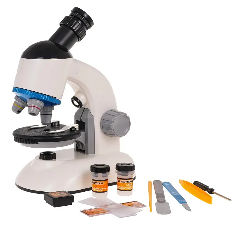 Детский микроскоп для юных исследователей + аксессуары Ramiz - фото 2
