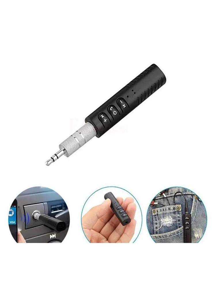 Безпровідний аудіо адаптер Wireless BT-450 Receiver Bluetooth 5.0 автомобільний AUX 3.5mm приймач для навушників, колонок та магнітоли - фото 5