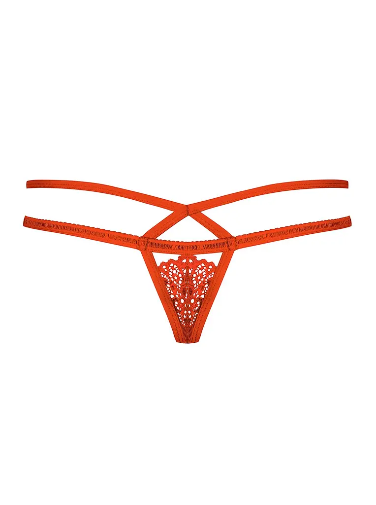 Трусики-стрінги Obsessive 838-THO-3 L/XL червоний - фото 8