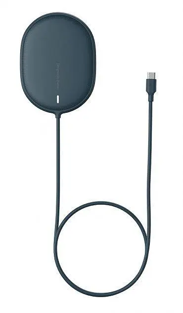 Беспроводное зарядное устройство для Baseus Light Magnetic 15 W WXQJ-03 Blue - фото 3