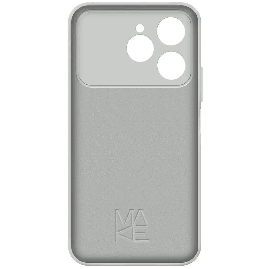 Чохол MAKE Tecno Spark 40 Silicone Titanium Grey - фото 5