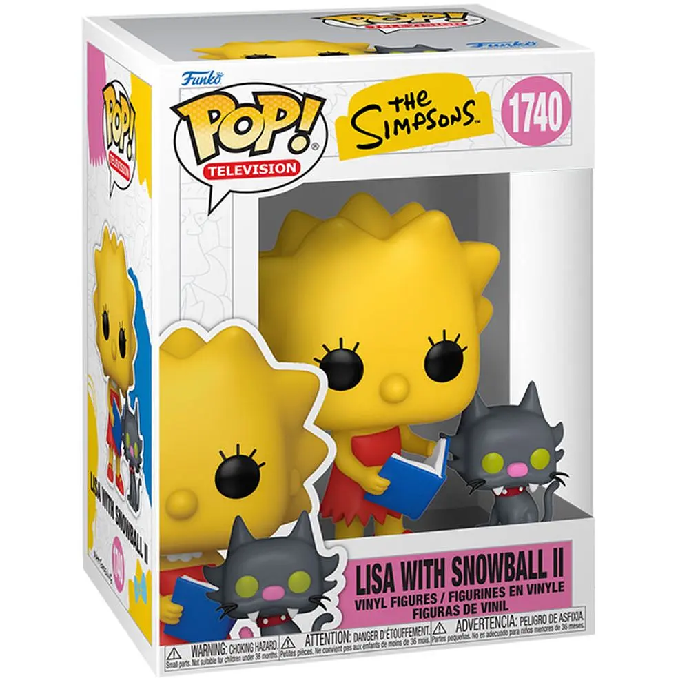 Набір фігурок Funko Pop! серії Сімпсони S11 - Ліса й маленький помічник Cанти (86409) - фото 2