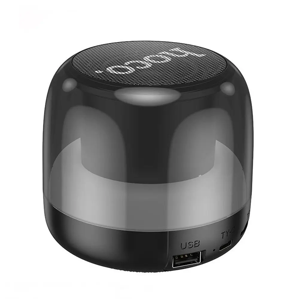 Портативна bluetooth колонка Hoco DS62 з LED підсвічуванням чорний - фото 5
