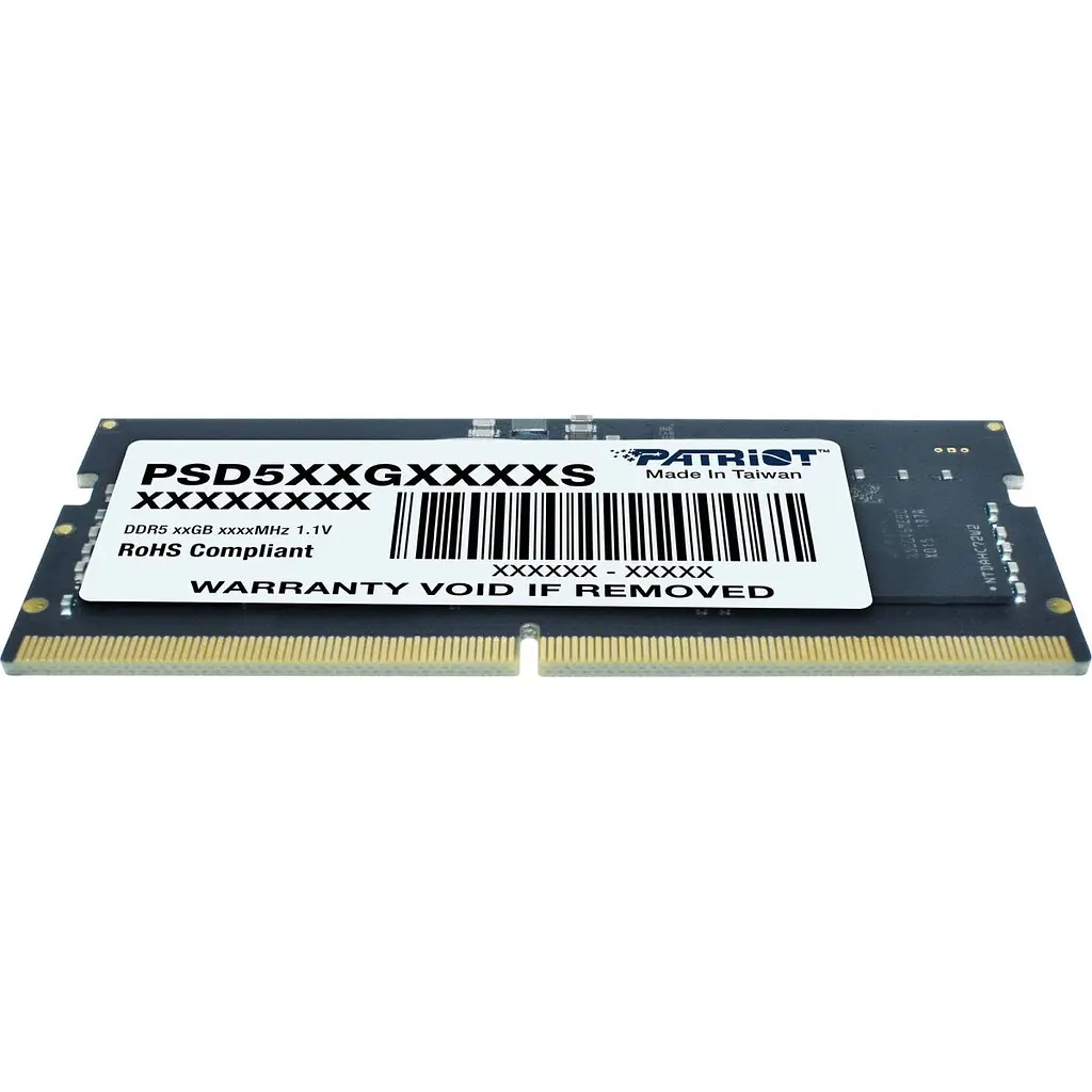 Модуль пам'яті SO-DIMM DDR5 Patriot Signature Line 8 ГБ 4800 МГц (PSD58G480041S) [175569] - фото 4