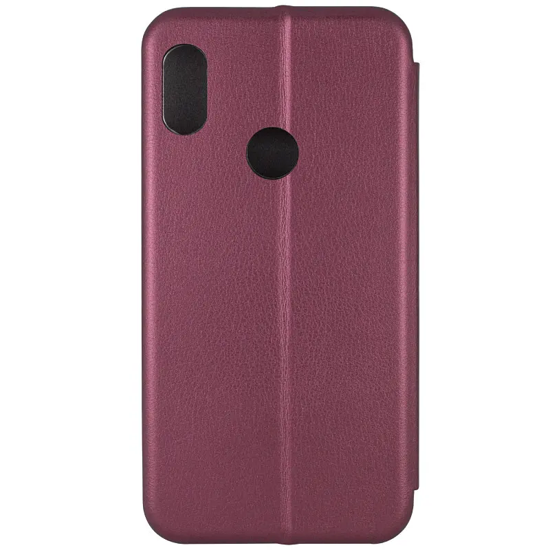 Шкіряний чохол-книжка Classy для Xiaomi Redmi Note 5 Pro / Note 5 (DC) Бордовий - фото 6