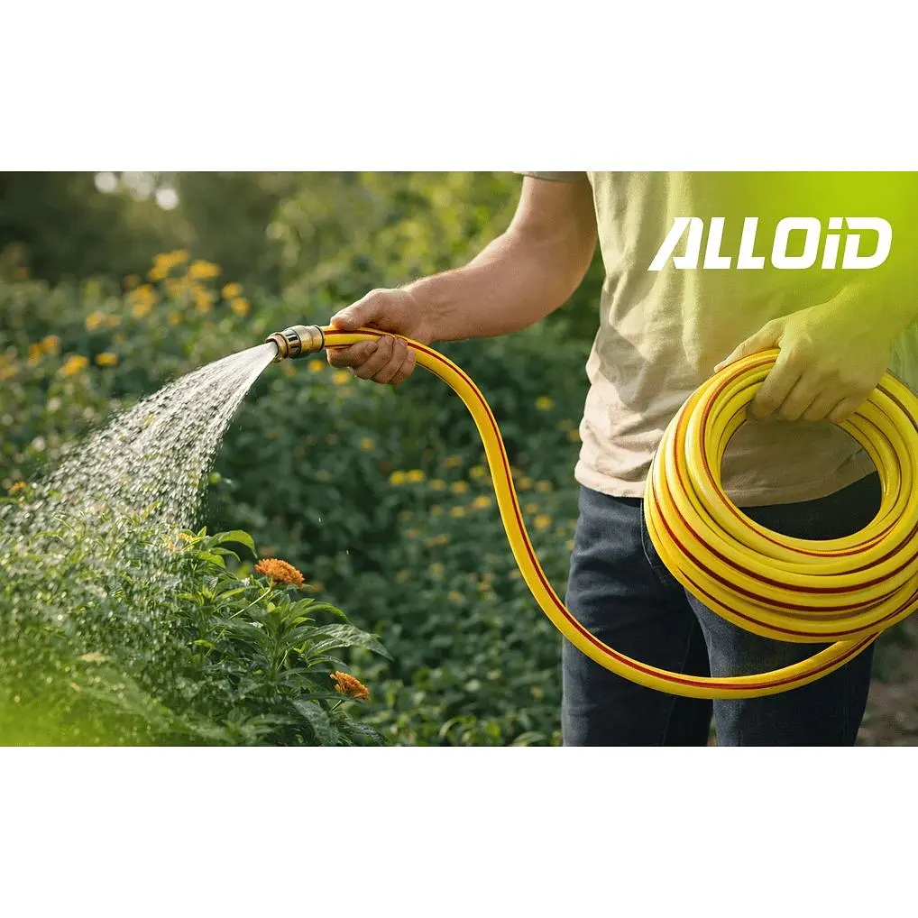 Шланг армированный 3-х слойный Alloid Building Tools Sunny Beetle 3/4" 20 м (WH-63313) - фото 8