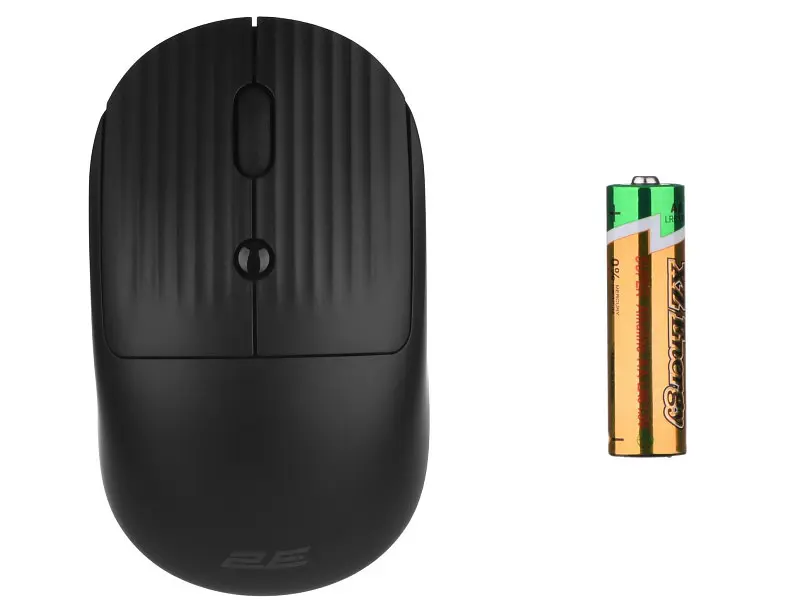 Миша 2E MF218 Silent WL BT Black (-MF218WBK) - фото 4