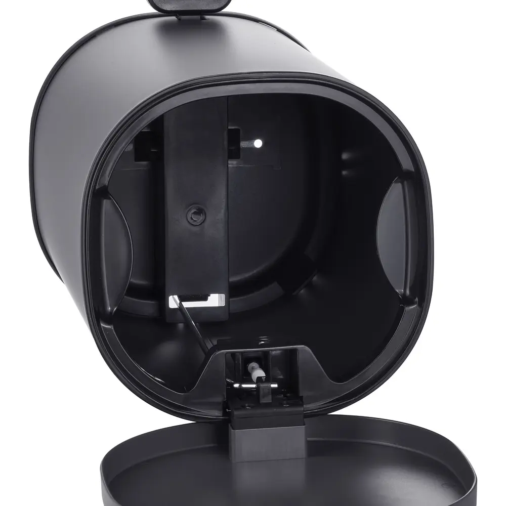 Відро для сміття з плавним закриттям овальне Mixxus Premium Olivary-TC0105 5 л graphite MI7063, Графит - фото 5