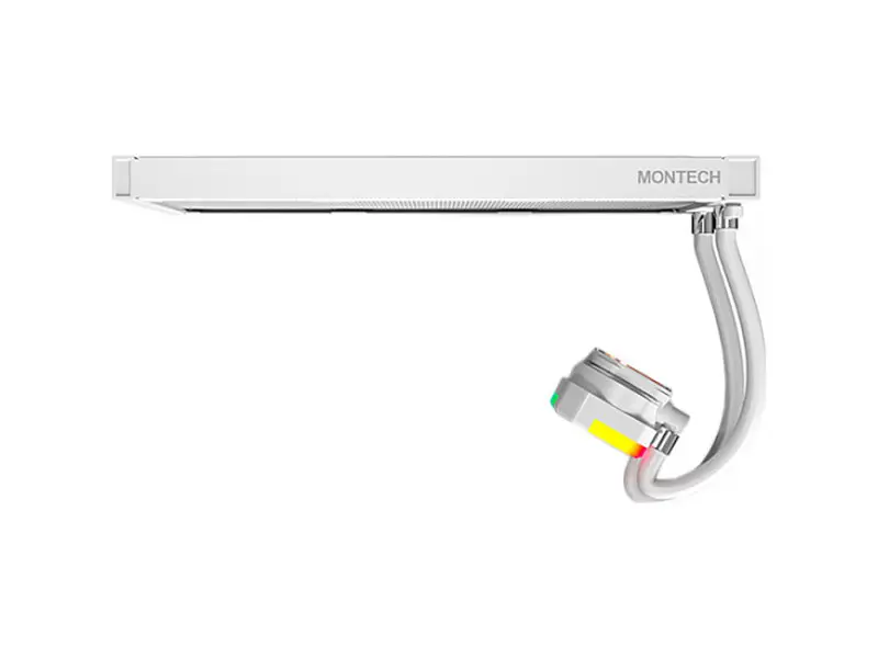 Водяне охолодження Montech Hyperflow ARGB 360 White - фото 4