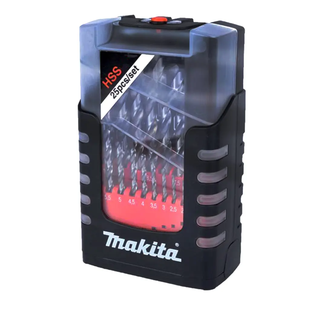 Набір свердл HSS-G 1-13 мм Makita D-50457 (25 шт) - фото 3