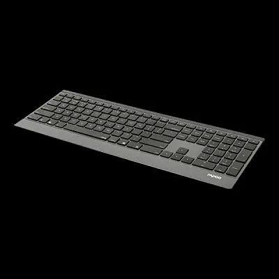 Клавіатура Rapoo E9500M Wireless Black (E9500M Black) - фото 2
