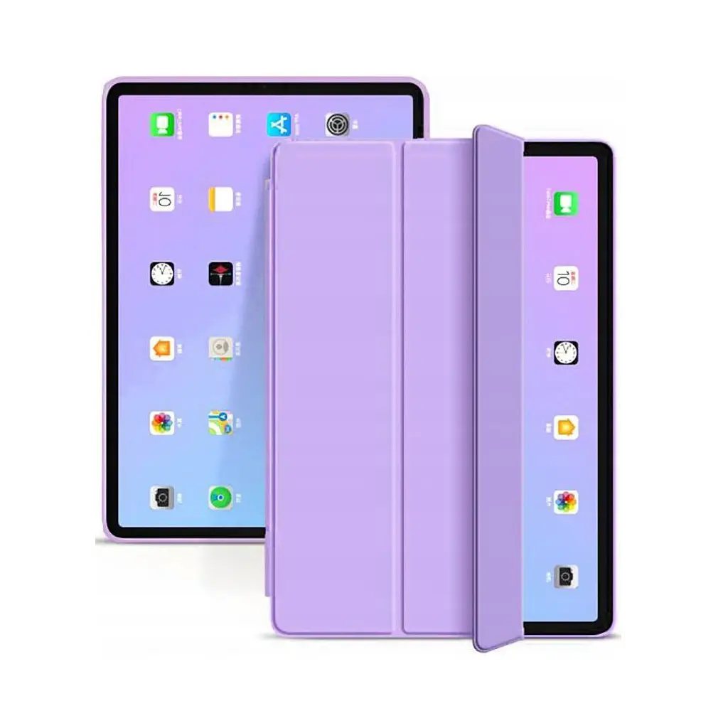 Чохол до планшета BeCover Tri Fold Soft TPU Silicone Apple iPad Air 11" M4 2026 Purple (715241) - фото 3