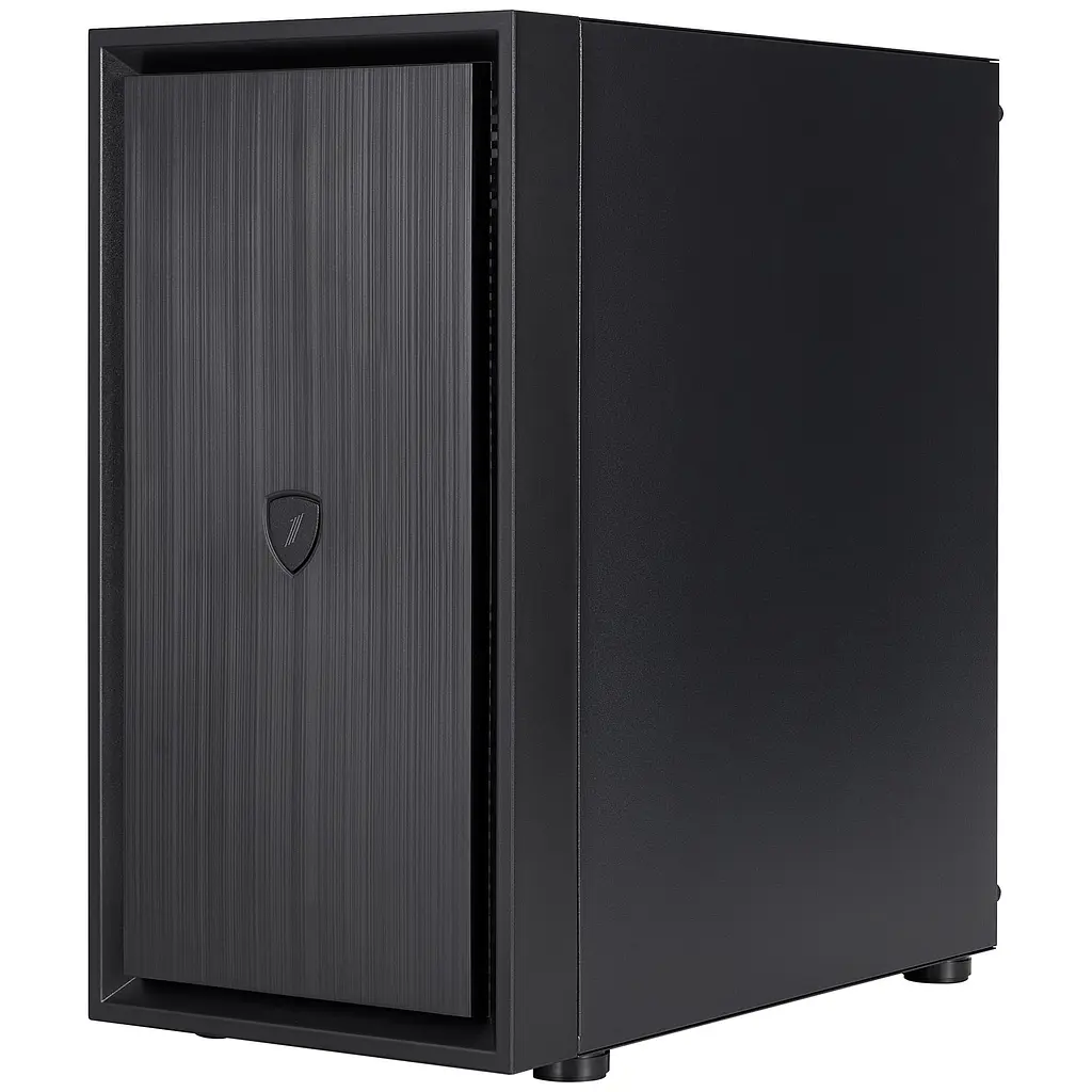 Корпус 1stPlayer B5-M-BK-3F Black без БП (B5-M-BK-3F) - фото 7