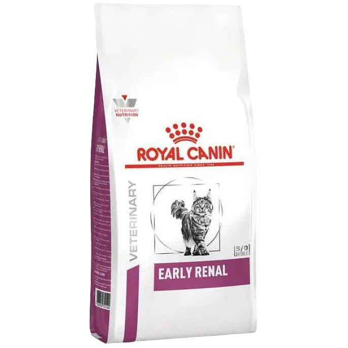 Сухий дієтичний корм для дорослих котів Royal Canin Early Renal при захворюваннях нирок, 400 г (1242004) - фото 1