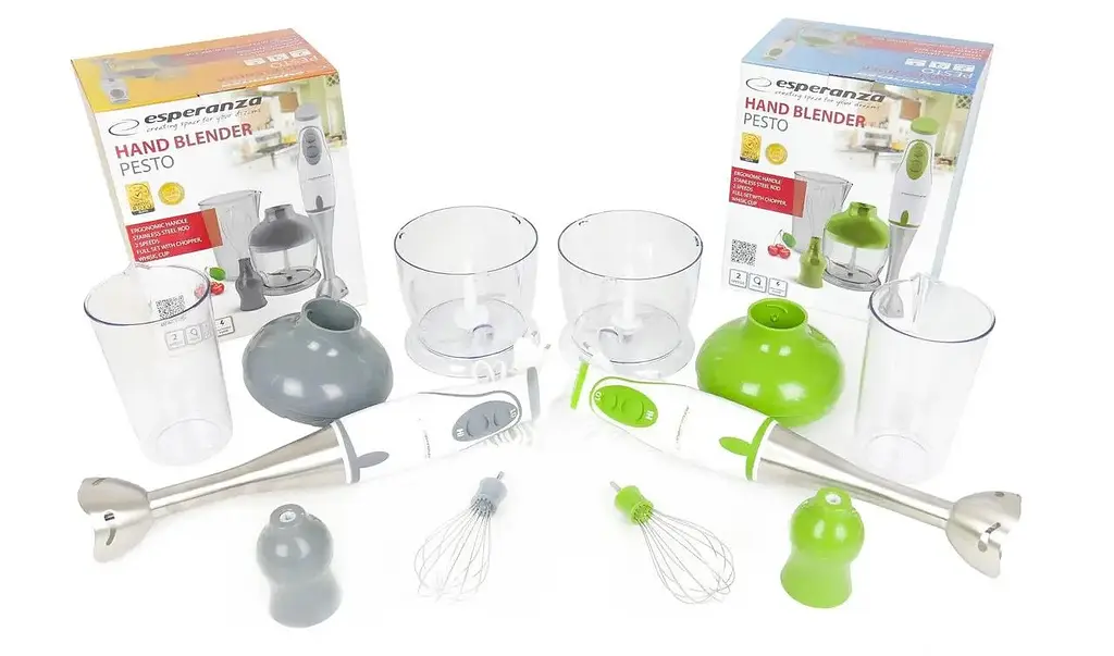 Блендер 3 в 1 Esperanza EKM003G Pesto green - фото 4